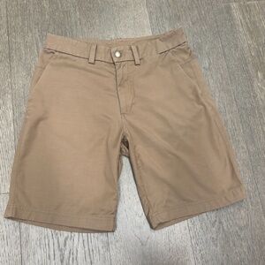 LULULEMON-Men's Commission shorts in Tan (size 28)